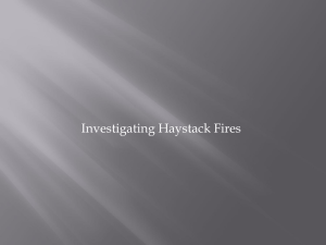 Investigating Haystack Fires