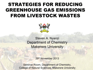 Reduction of GHG Emissions _ Urea Recovery _ Nov 29 2013