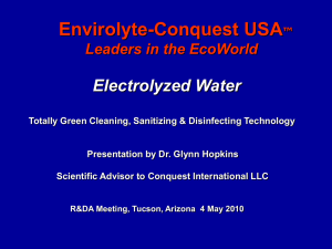R&DA Presentation by Dr. Glynn Hopkins, Tucson, Arizona 4 May