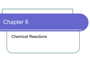 Chemical Reactions ppt