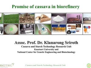 Cassava and Starch Technology Research Unit