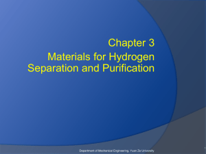 hydrogen separation