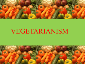 Vegetarianism - Lotus Holistic Medicine