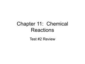 Chapter 11 Review (Slides)