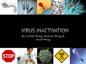 Viral Inactivation Unit