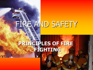 1.2 Principle of Fire Fighting
