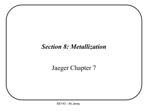 Section 8 - Metalliz..