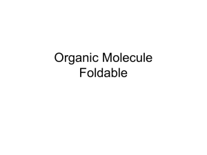 Organic Molecule Foldable