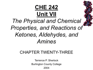 Chapter 23 Carbohydrates and Nucleic Acids - chemistry