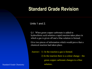 Unit 1 and 2 revision