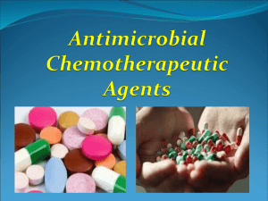 Continue Classification of antibiotics l antibacterial