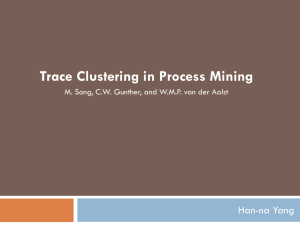 trace clustering