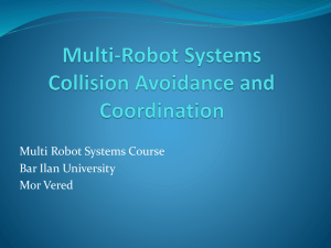 Multi-Robot Systems Collision Avoidance and Coordination