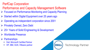 PerfCap DW2014 - Dell PartnerDirect