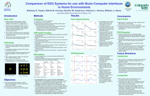 Comparison of EEG Systems for use with Brain