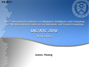 The 7 th International Conference on Ubiquitous Intelligence and