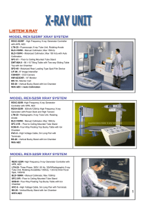 X-Ray & Radiology Products - National Medical Supplies