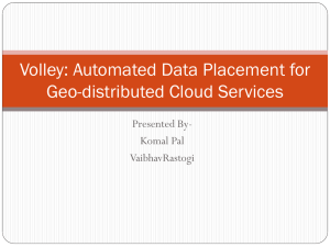 Volley: Automated Data Placement for Geo