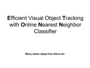 Efficient Visual Object Tracking with Online Nearest Neighbor