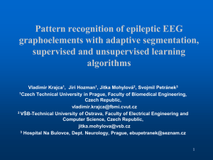 Automatic classification and visualization of epileptic EEG by