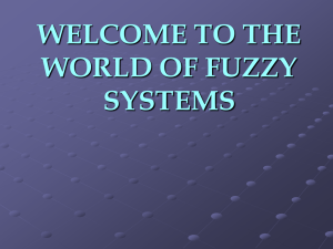 Industrial Application of Fuzzy Logic Control