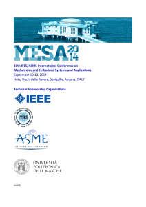 here - IEEE ASME MESA 2014