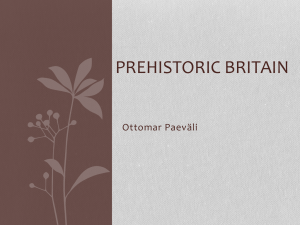 Prehistoric Britain - britishstudies