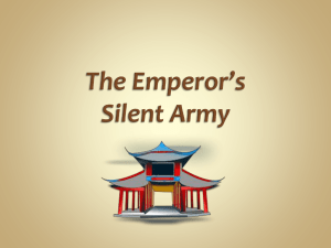 The Emperor*s Silent Army
