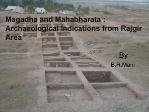 Magadha and Mahabharata : Archaeological