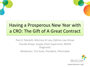 The Gift of A Great Contract