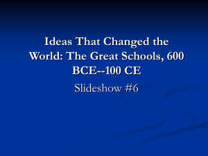 Slide Show #6: The Great Schools