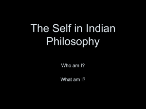 7 The Self in Indian Philosophy