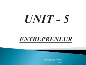 Unit-5-Entreprenuership