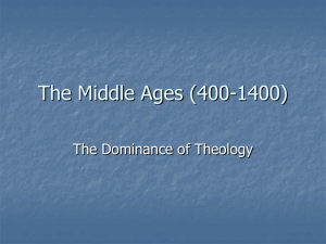The Middle Ages (400-1400) - The Critical Thinking Community