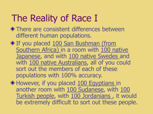 human races - Language Log