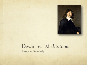 Descartes Meditations