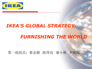 IKEA`s product strategy