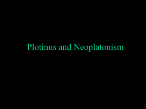 Neoplatonism - Michael Sudduth