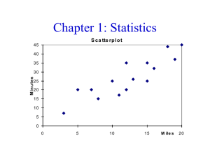 Chapter 1: Statistics