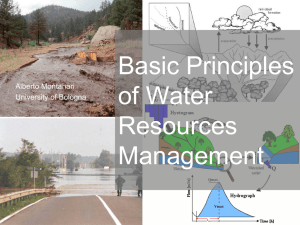 Water resources management
