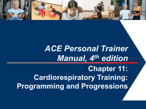 Physiological Adaptations to Cardiorespiratory Exercise