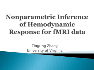 Nonparametric Inference of Hemodynamic Response for