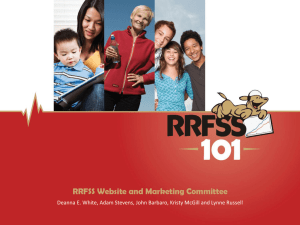 RRFSS 101 Presentation
