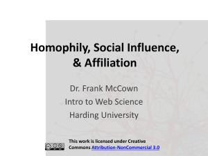 social influence - Harding University