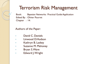 Terrorism Risk Management