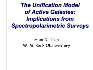 Implications for the Unification Model of AGNS from