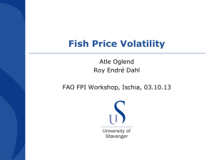 Fish Price Volatility