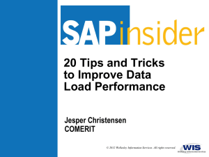 20 Tips and Tricks to Improve Data Load Performance