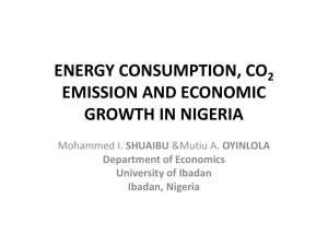 energy consumption, co2 emission and economic growth in