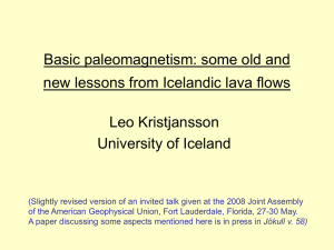 some old and new lessons from Icelandic lava flows